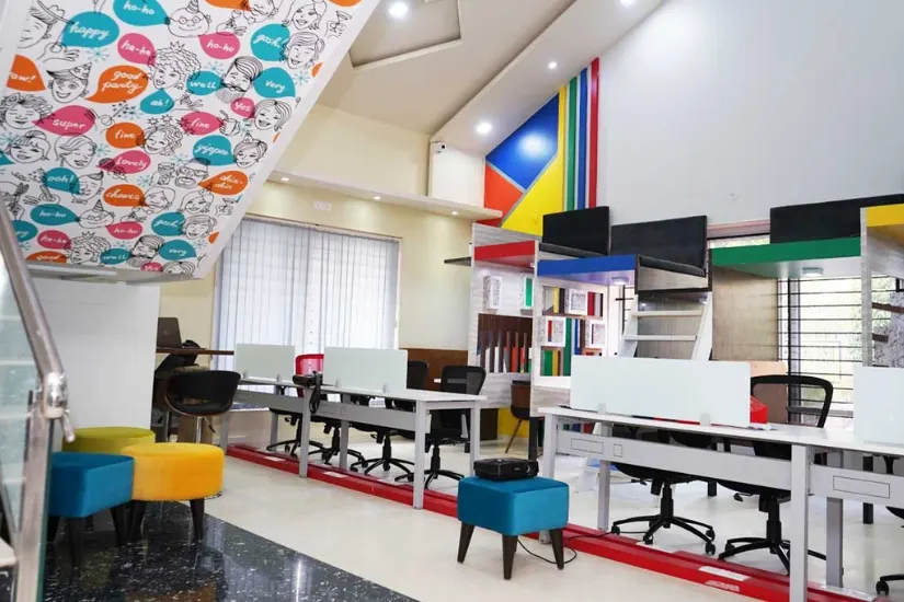 The Cultiv8 Coworking space in Baner